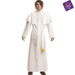 Disfraz de Papa talla ML – Ideal para carnaval, fiestas y eventos divertidos