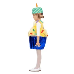 Disfraz de Pastelito 3-6 años infantil