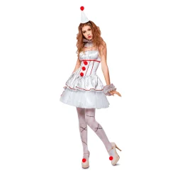 Disfraz de Payasa mística adulto talla ML