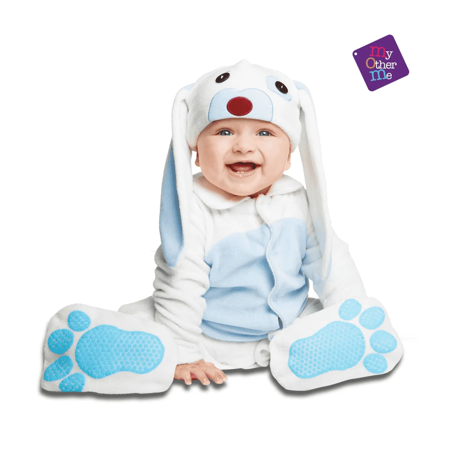 Disfraz de Pequeño conejito azul 12-24 meses bebé