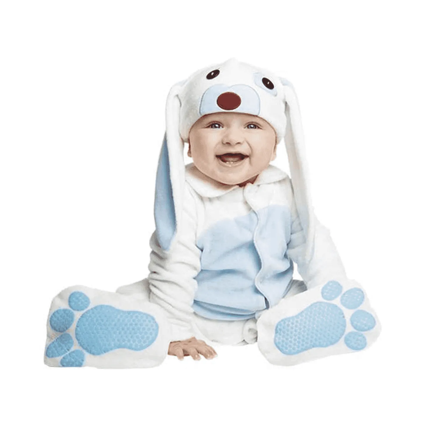 Disfraz de Pequeño conejito azul 0-6 meses bebé