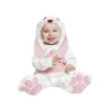 Disfraz de Pequeño conejito rosa 0-6 meses bebé