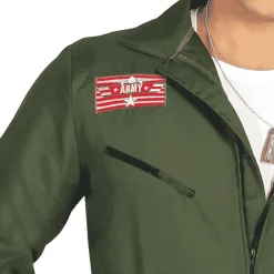 Disfraz de Piloto de Caza Adulto Talla S