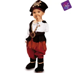 Disfraz de Pirata bebé niña 12-24 meses bebé