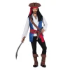 Disfraz de Pirata caribeño adulto talla XL