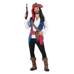 Disfraz de Pirata caribeño adulto talla M