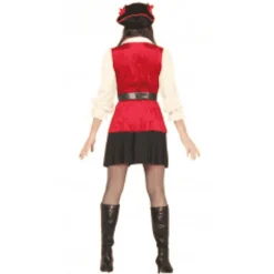 Disfraz de Pirata de Terciopelo para Mujer Talla XL