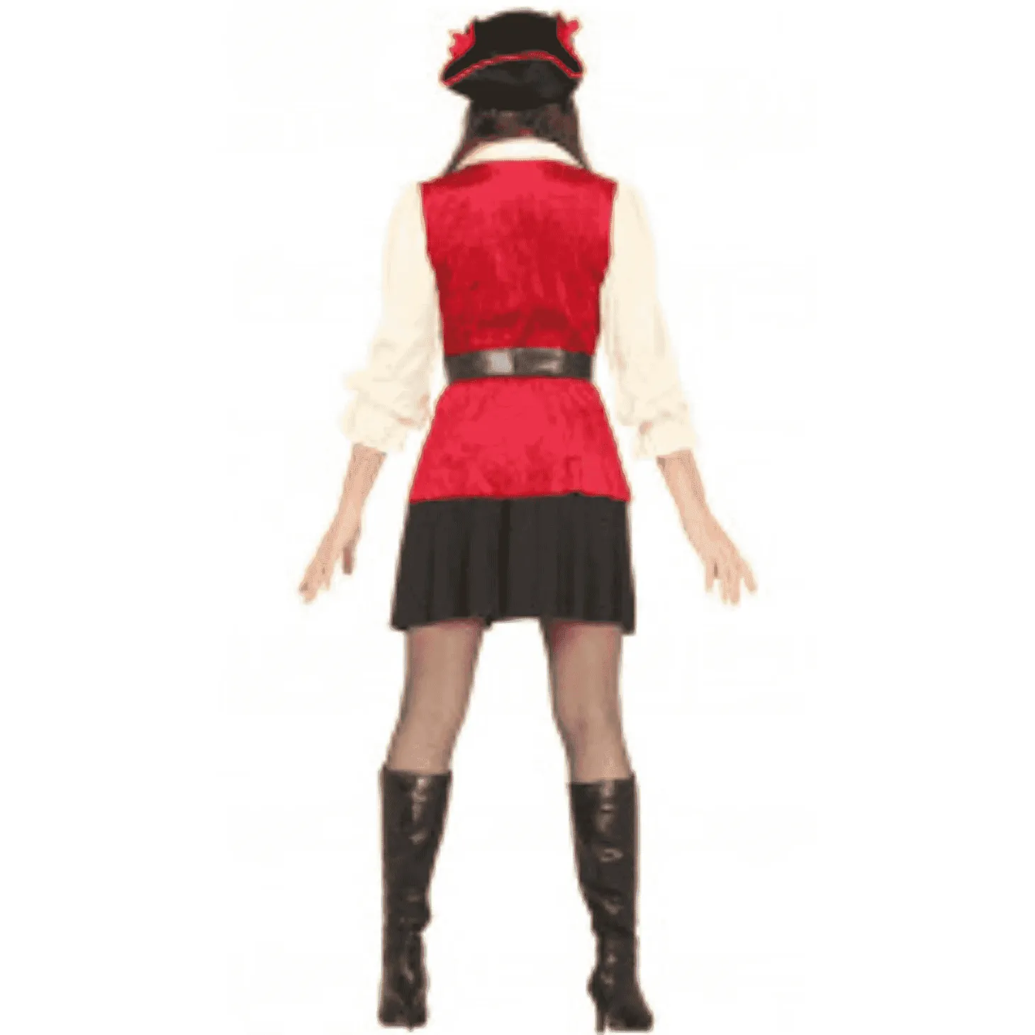 Disfraz de Pirata de Terciopelo para Mujer Talla XL