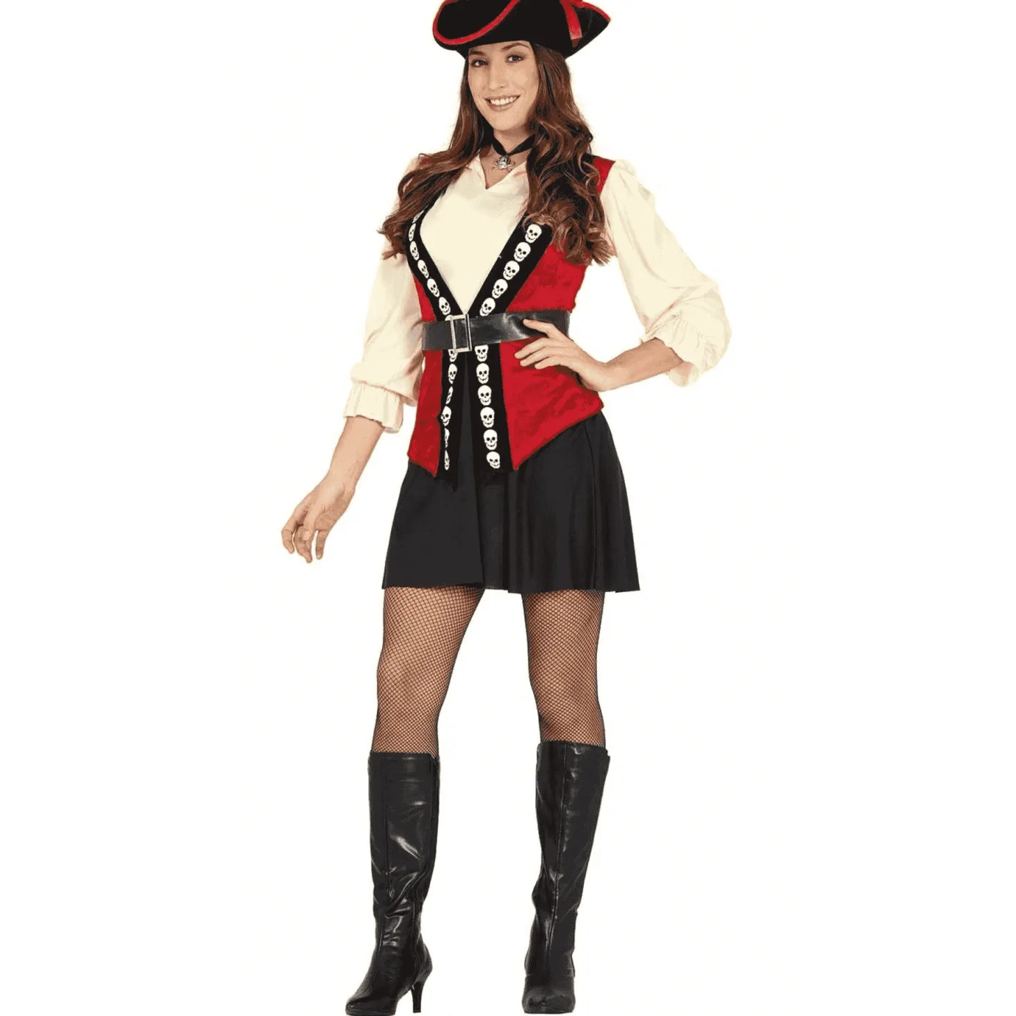 Disfraz de Pirata para Mujer - Talla M