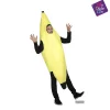 Disfraz de Plátano adulto talla ML