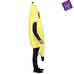 Disfraz de Plátano adulto talla ML