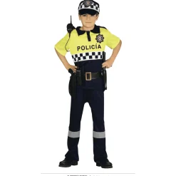 Disfraz De Policia Local 3-4 Años