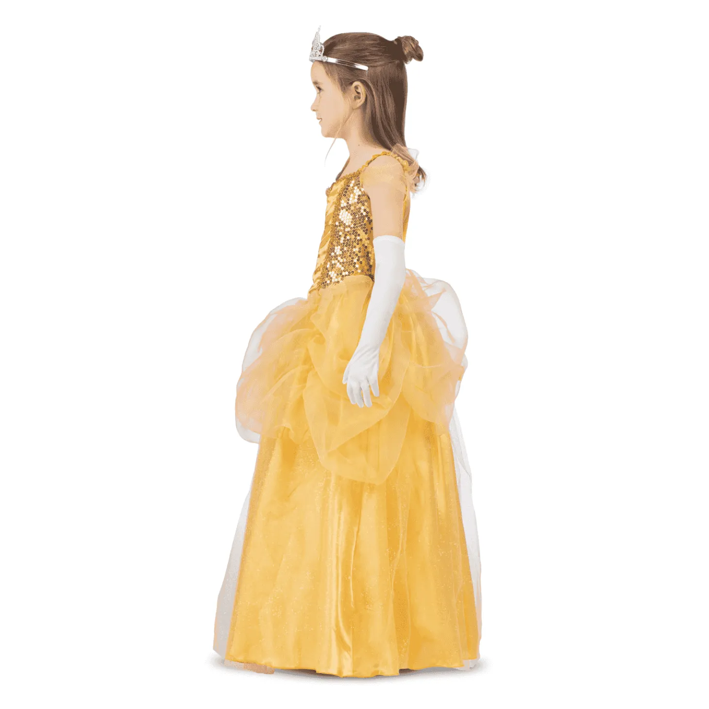 Disfraz de Princesa bella encantada 5-6 años infantil