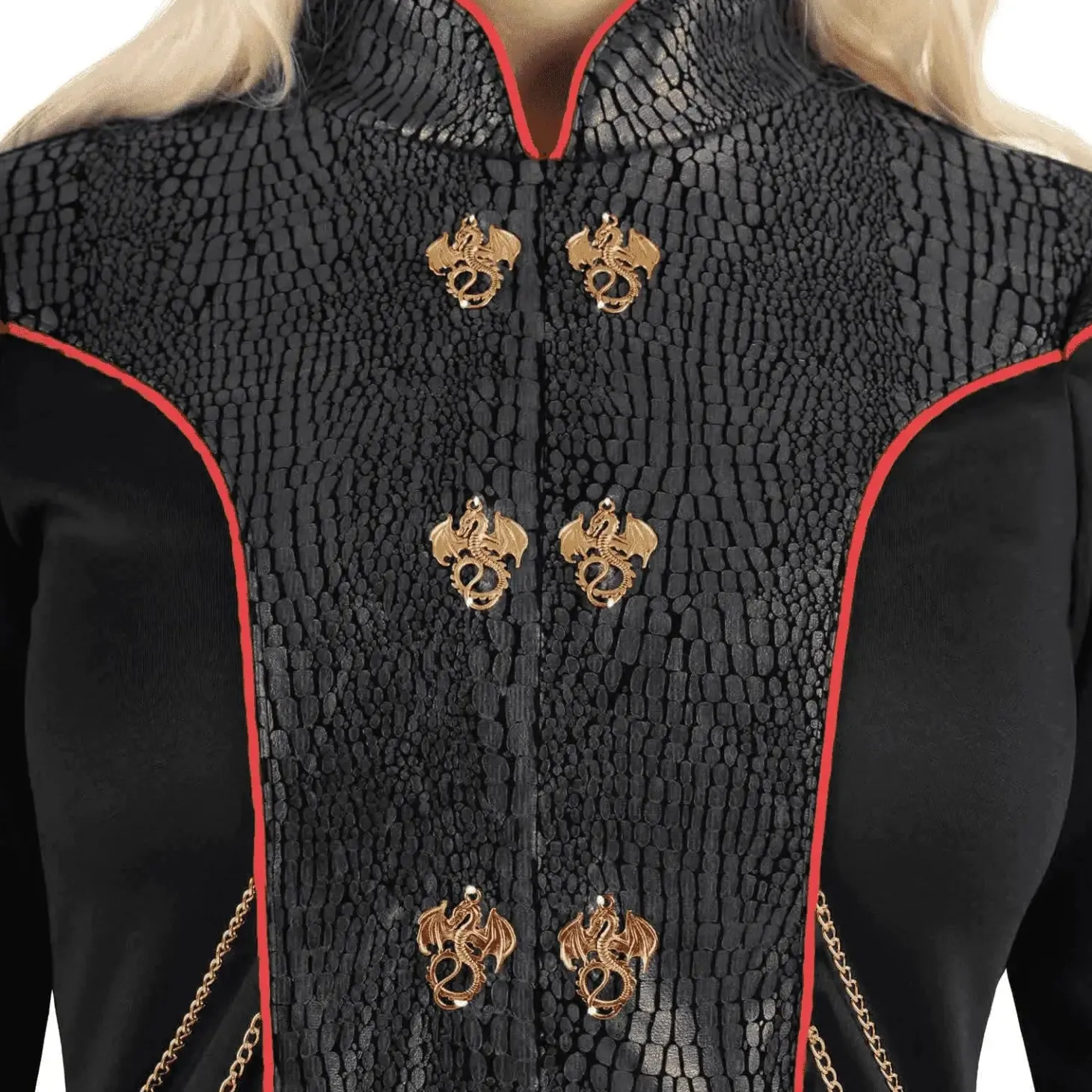 Disfraz de Princesa dragón adulto talla XL