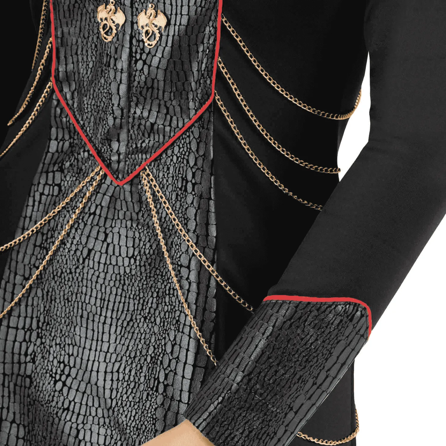 Disfraz de Princesa dragón adulto talla XL