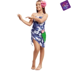 Disfraz de Princesa hawaiana 10-12 años niña infantil