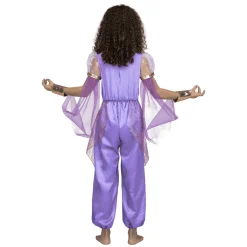 Disfraz de Princesa árabe morada 10-12 años infantil