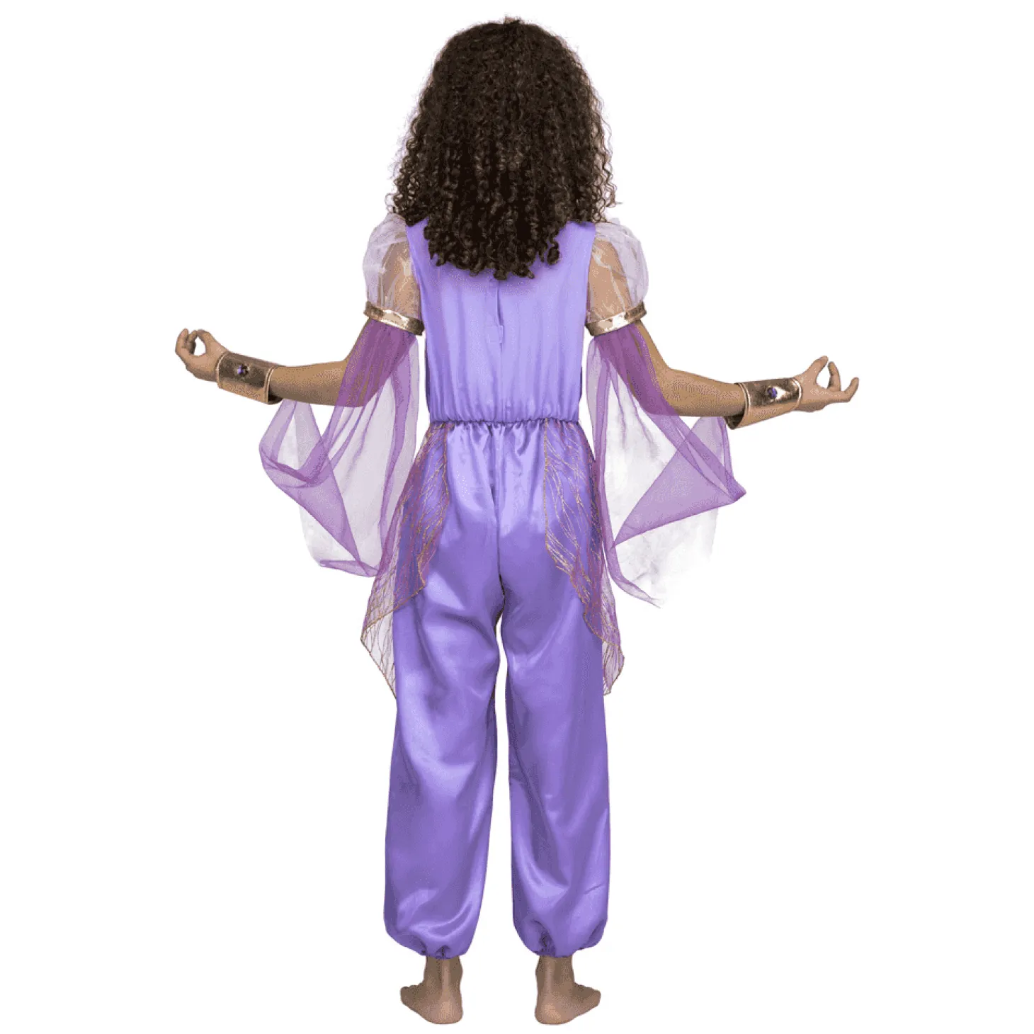 Disfraz de Princesa árabe morada 10-12 años infantil