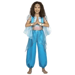 Disfraz de Princesa árabe turquesa 3-4 años infantil