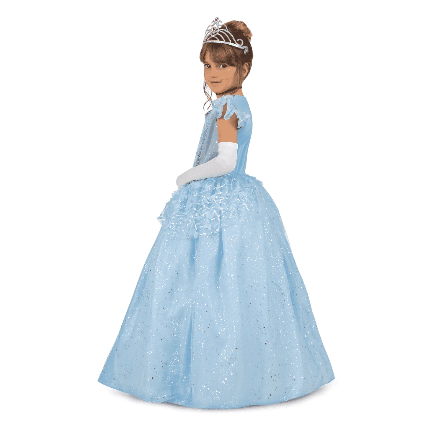 Disfraz de Princesa zapato de cristal 3-4 años infantil