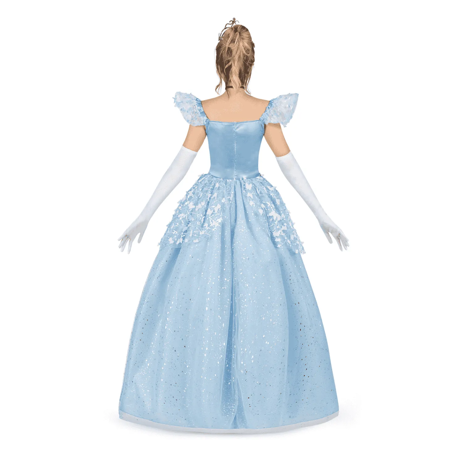 Disfraz de Princesa zapato de cristal adulto talla L