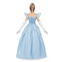 Disfraz de Princesa zapato de cristal adulto talla M