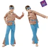 Disfraz de Psychedelic hippie 7-9 años infantil