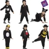 Disfraz de Quick ´n´ fun black 3-4 años infantil