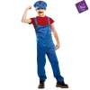 Disfraz de Red super plumber 5-6 años infantil