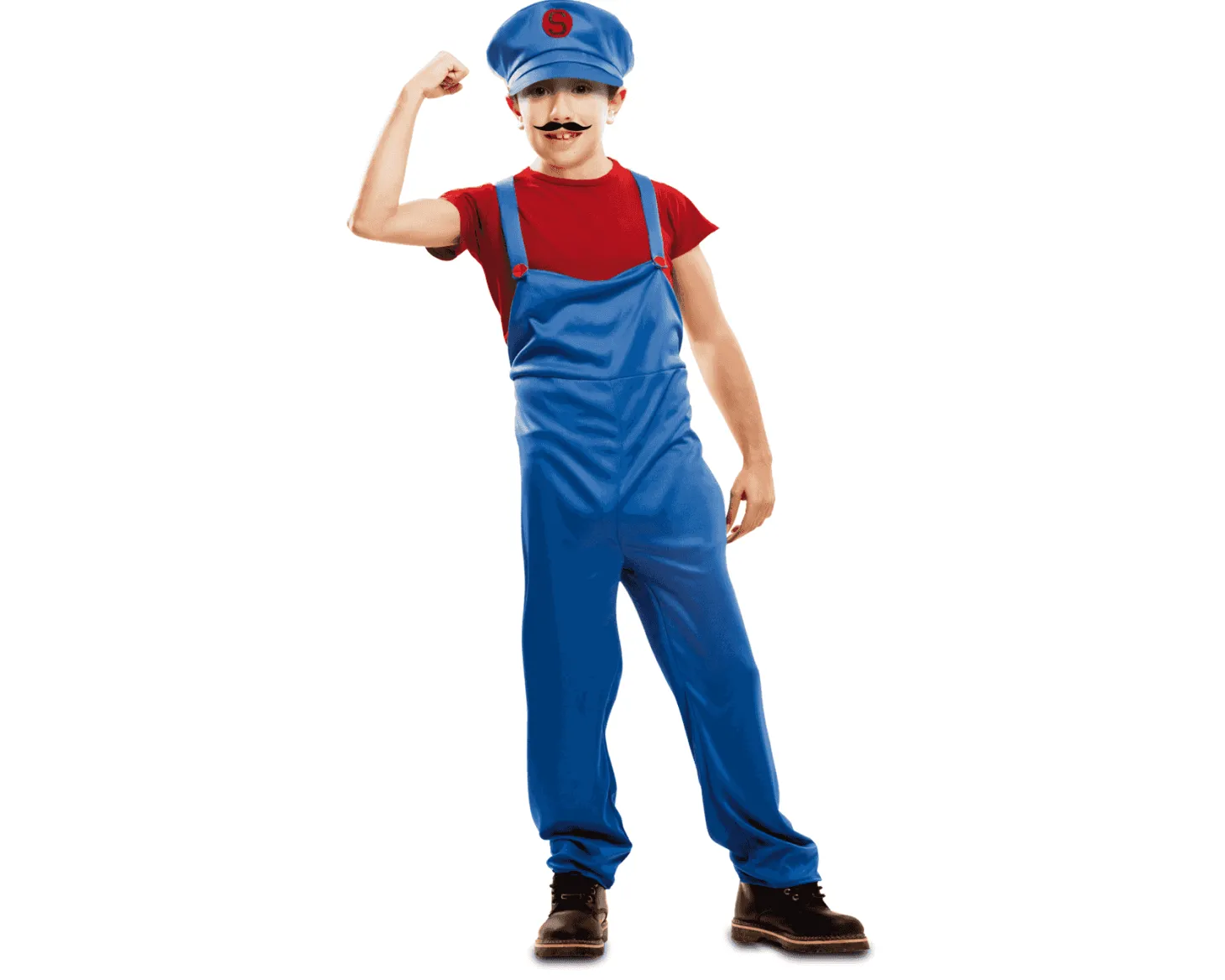 Disfraz de Red super plumber 3-4 años infantil
