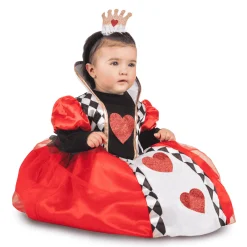 Disfraz de Reina de corazones bebé 7-12 meses bebé