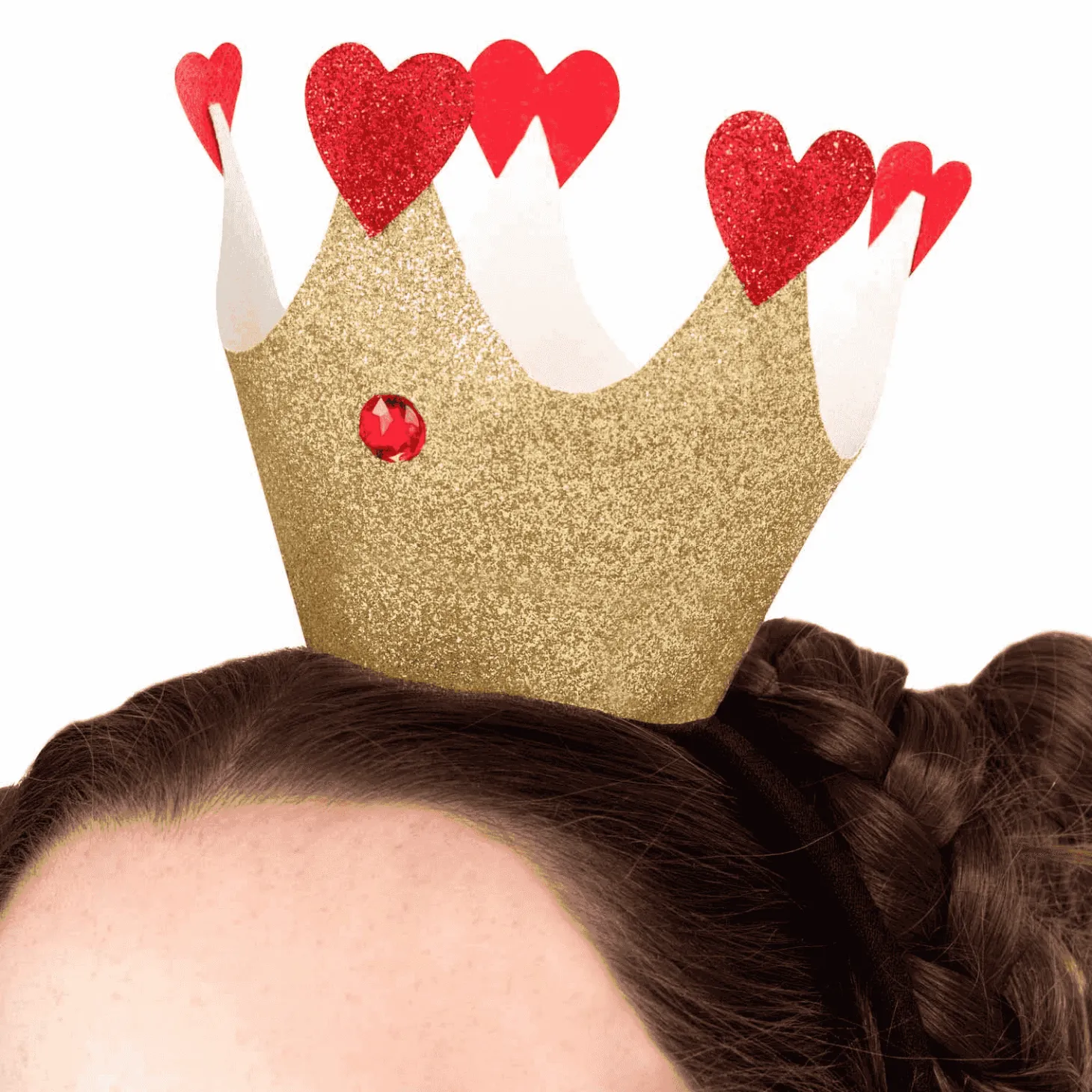 Disfraz de Reina de corazones adulto talla S