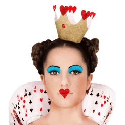 Disfraz de Reina de corazones adulto talla XL