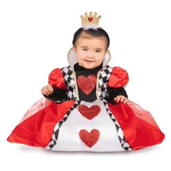 Disfraz de Reina de corazones bebé 24-36 meses bebé