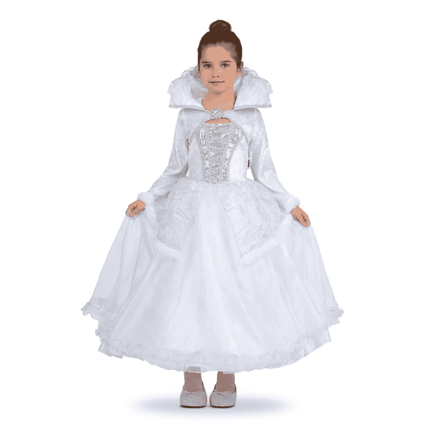 Disfraz de Reina de las nieves 10-12 años infantil