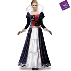 Disfraz de Reina talla ML – Ideal para carnaval, fiestas y eventos divertidos