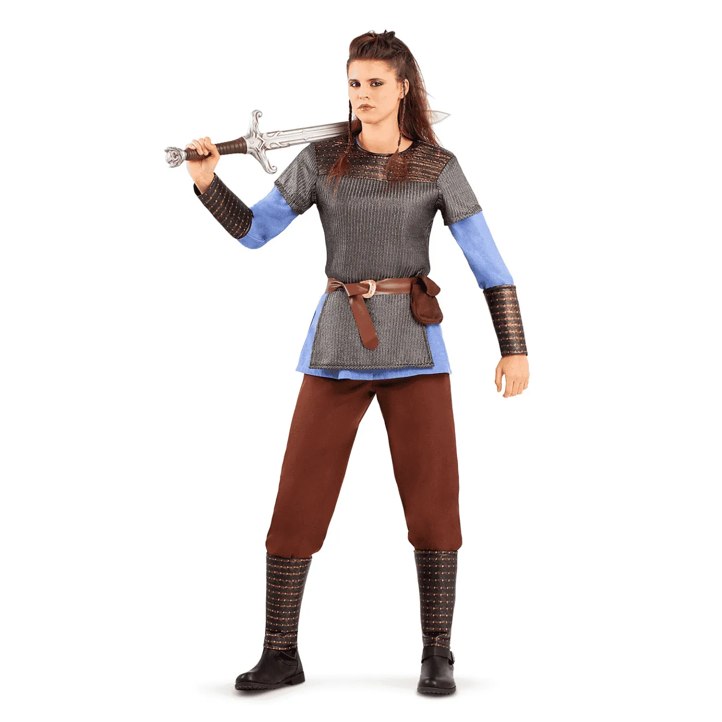 Disfraz de Reina vikinga adulto talla S