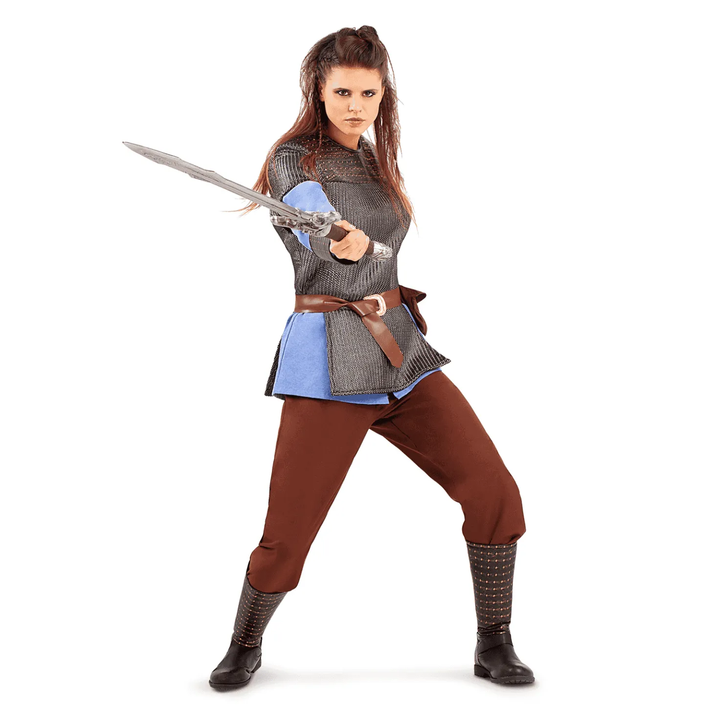 Disfraz de Reina vikinga adulto talla ML