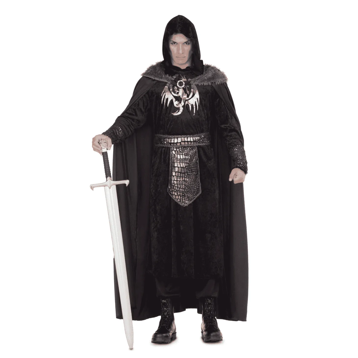 Disfraz de Rey del invierno adulto talla XL