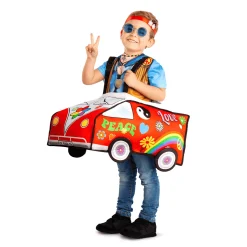 Disfraz de Ride-on furgoneta hippie one size child infantil talla TALLA ÚNICA
