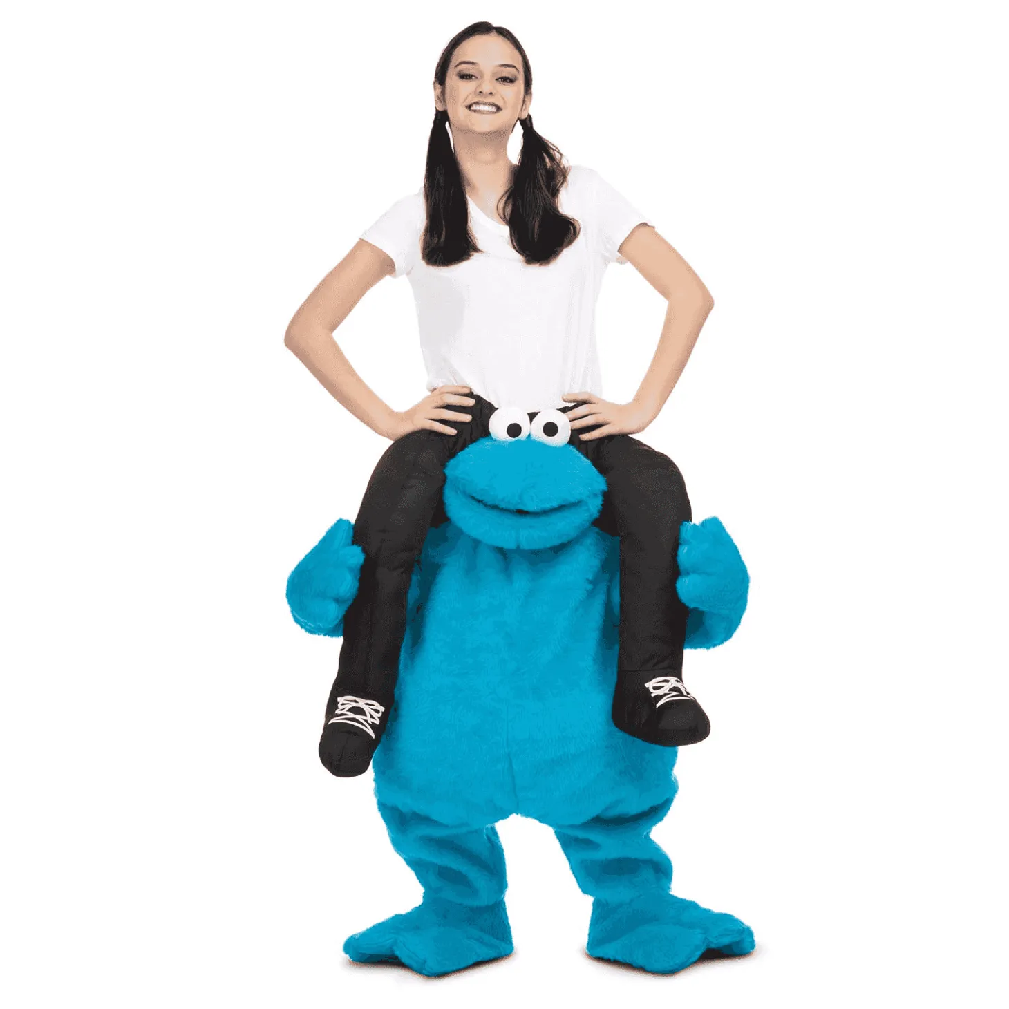 Disfraz de Ride-on monstruo de las galletas one siz adulto talla TALLA ÚNICA