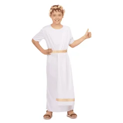 Disfraz de Romano blanco 5-6 años infantil