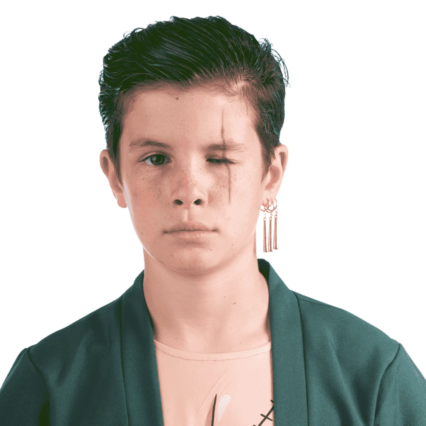 Disfraz de Roronoa zoro 7-9 años infantil