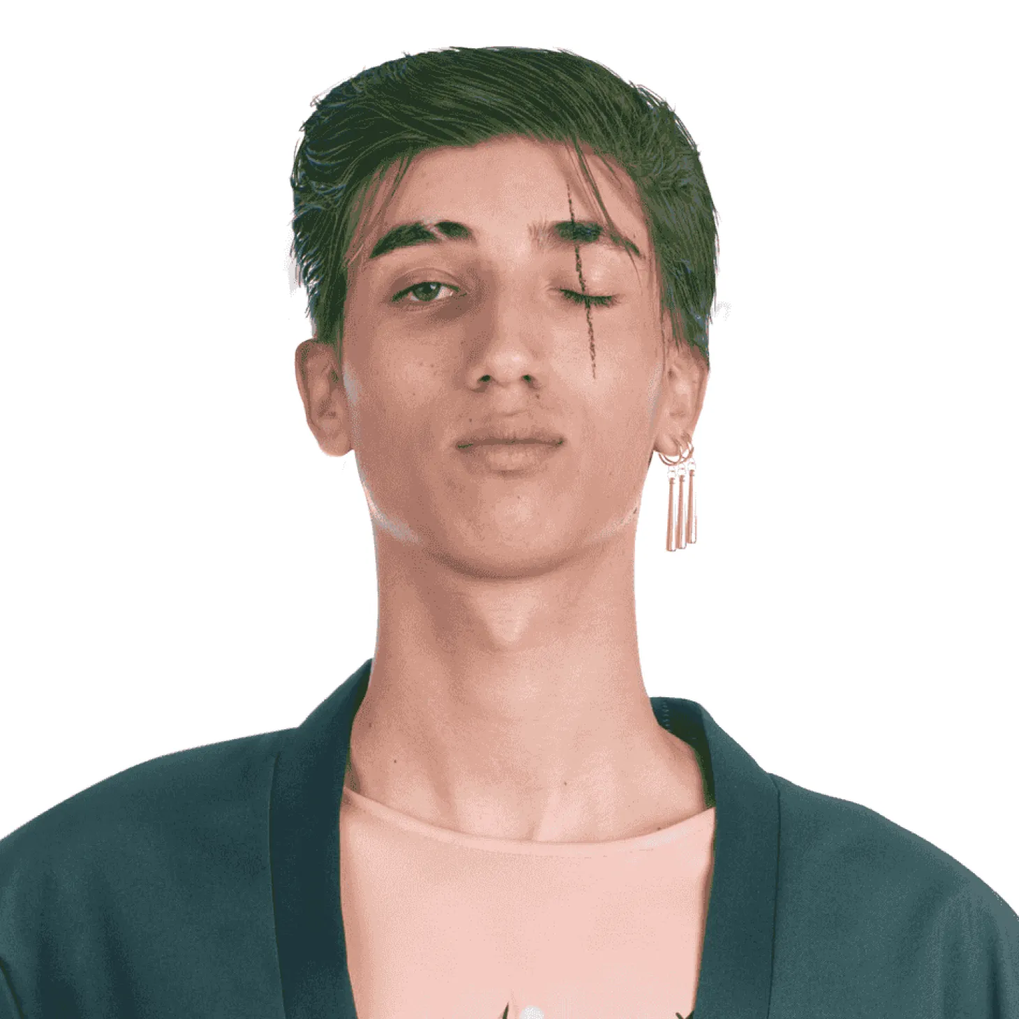 Disfraz de Roronoa zoro adulto talla S