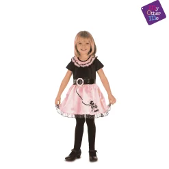 Disfraz de Señorita pink 1-2 años niña bebé