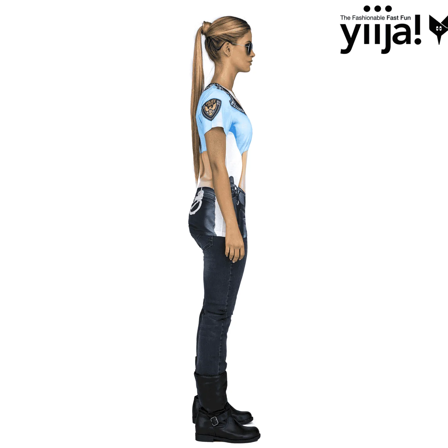 Disfraz de Sexy policewoman adulto talla M