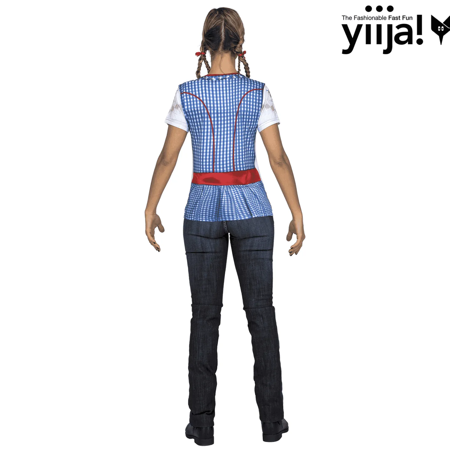 Disfraz de Sexy red oktoberfest lady adulto talla S