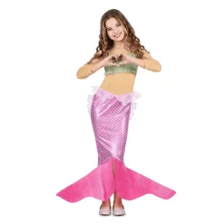 Disfraz de Sirena 7-9 años infantil