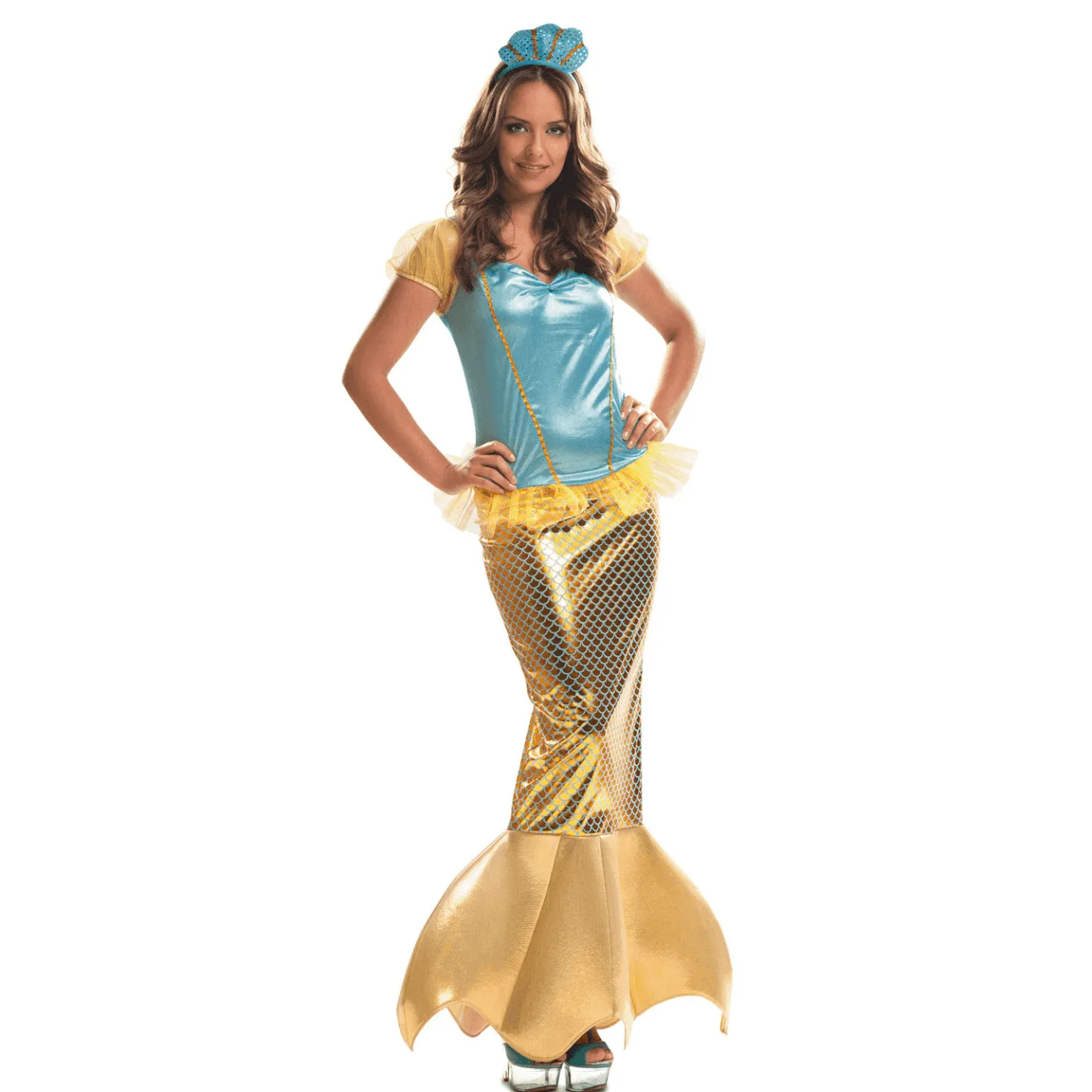 Disfraz de Sirenita adulto talla XL