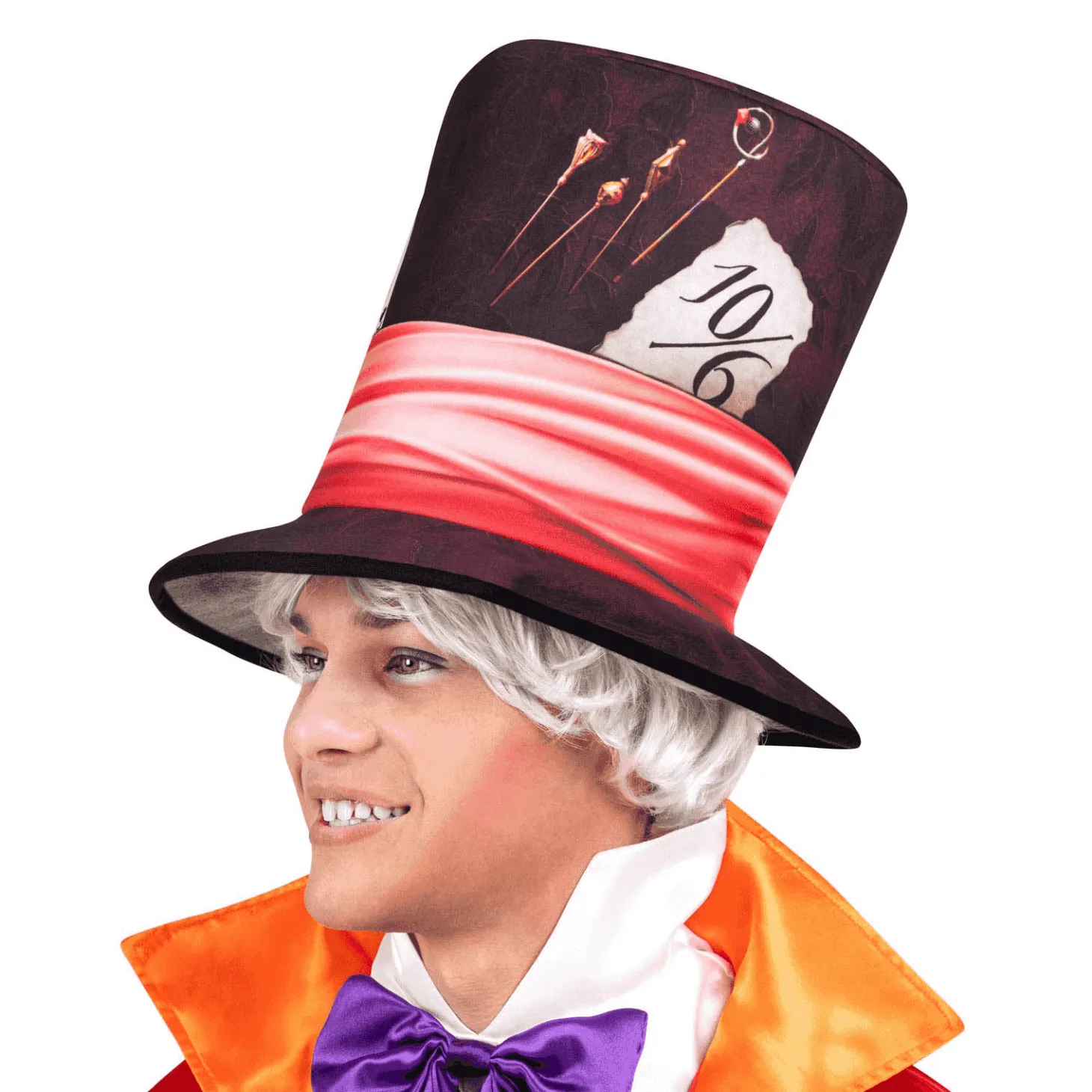 Disfraz de Sombrerero loco adulto talla L